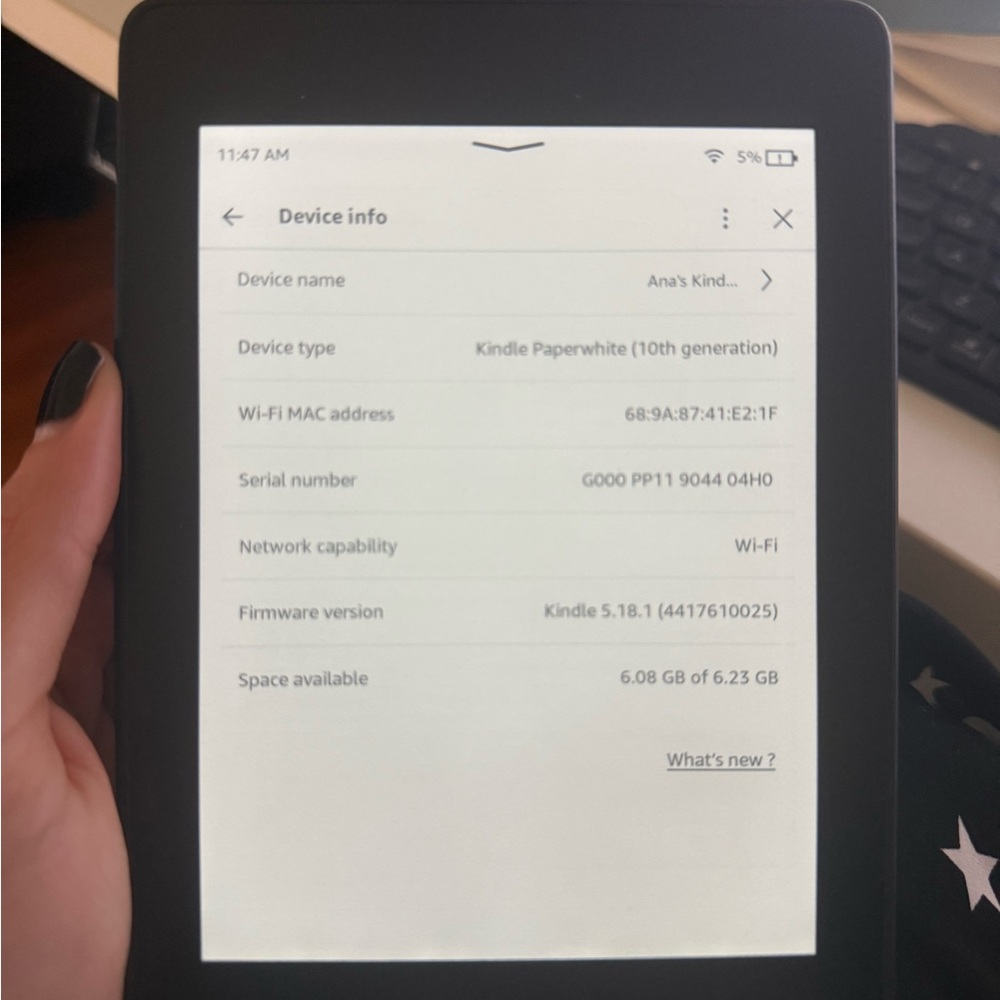 Paperwhite 10th Generation - Black